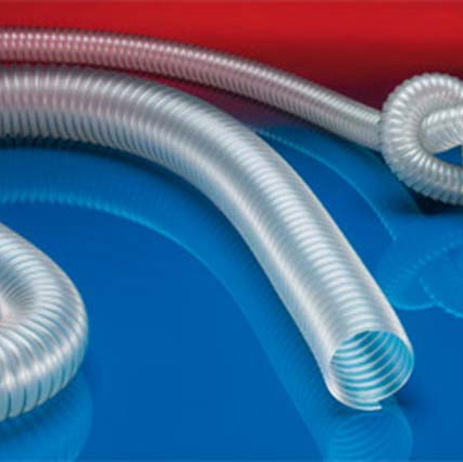 防靜電食品軟管和制藥軟管，輕型，不銹鋼(INOX)